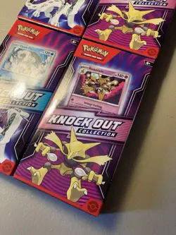 Lot of 4 Pokemon TCG Knockout Collection Box Alakazam Chien-Pao 2025 Brand New - Image 3