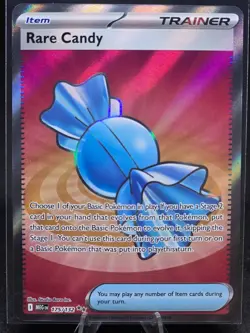 Pokemon TCG Rare Candy 175/132 Mega Evolutions Illustration Rare NM - Image 1