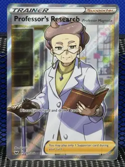 PROFESSOR’S RESEARCH Trainer Pokemon Sword & Shield 201/202 - Image 1