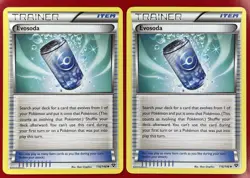 2X Pokemon TCG Evosoda XY Base Set 116/146 Regular Uncommon 2014 English LP - Image 1
