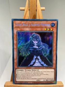 Ghost Belle & Haunted Mansion - Secret Rare 1st Edition RA01-EN011 - LP - YuGiOh - Image 1