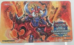 Yu-Gi-Oh! Flame Swordsman World Championship Qualifier National 7"x12" Playmat - Image 1