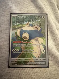 Pokemon Scarlet Violet 151 TCG Snorlax SVP 051 Promo Card NM - Image 1