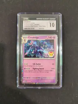 Pokemon TCG CGC 10 Ceruledge 040/091 Holo Pokemon Day Promo Card 2024 - Image 1