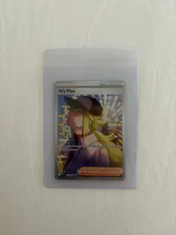 Pokemon TCG Black Bolt N's Plan Full Art Special Illustration Rare Card 170/086 - Image 1