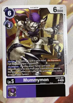 Digimon Card Game Mummymon EX10-051 U - Image 1