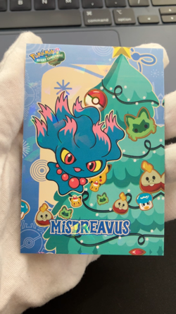 Misdreavus Ice Holo Pokemon 2024 Card Database Merry Christmas - Image 2
