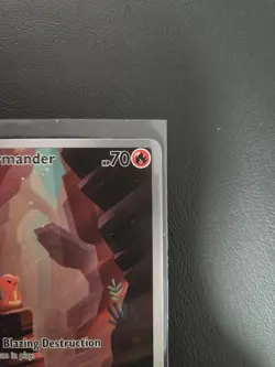 Pokemon TCG Charmander Scarlet Violet-151 Holo Illustration Rare Card 168/165 - Image 4
