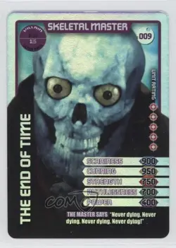 2010 Doctor Who - Monster Invasion Trading Card Game Skeletal Master #9 - Image 1
