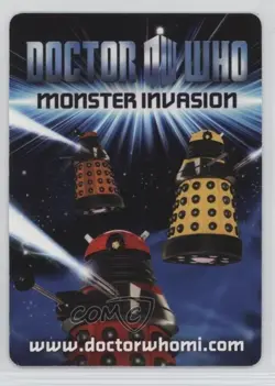 2010 Doctor Who - Monster Invasion Trading Card Game Skeletal Master #9 - Image 2