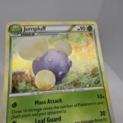 Vintage Y2K Jumpluff Holo Pokemon Card #6 Authentic 2010 HeartGold & SoulSilver - Image 4