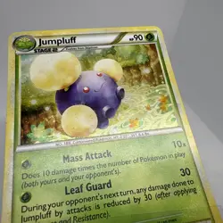 Vintage Y2K Jumpluff Holo Pokemon Card #6 Authentic 2010 HeartGold & SoulSilver - Image 5