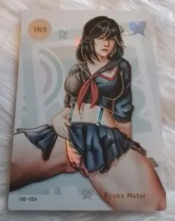 RYUKO MATOI INS INS-004 Goddess of Power Goddess Story Anime Collectible Card - Image 1