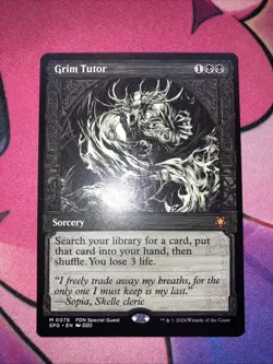 Grim Tutor 76 (Showcase) Special Guests Mythic Magic The Gathering MTG SPG EN NM - Image 2