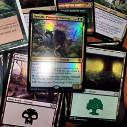 Whole Entire COMMANDER Deck MTG - Green and Black 100 Cards TREEFOLK Kindred Fun - Image 1