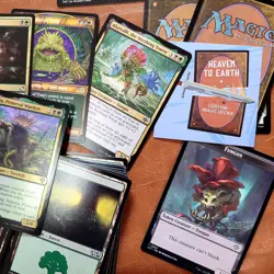 Whole Entire COMMANDER Deck MTG - Green and Black 100 Cards TREEFOLK Kindred Fun - Image 4