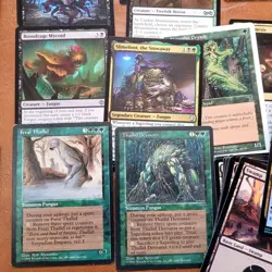 Whole Entire COMMANDER Deck MTG - Green and Black 100 Cards TREEFOLK Kindred Fun - Image 5