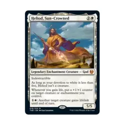 WOTC MtG Promo Pack: Theros Beyond Death Heliod, Sun-Crowned (MR) NM - Image 1