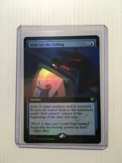 MTG Hide on the Ceiling - Foil Borderless, English Marvel's Spider-Man 0249 - Image 3