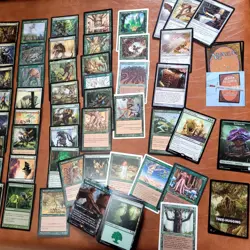 Whole Entire COMMANDER Deck MTG - Ents TREEFOLK Kindred Saprolings Dryad Green - Image 2