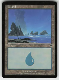 MTG Island () L Invasion 336 MP - Image 1