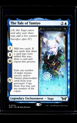 2024 MTG Magic The Gathering DSK Duskmourn #75 The Tale of Tamiyo - Image 1