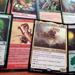 COMMANDER DECK Magic: the gathering Bracket Power Level 1 Budget MTG -DINOSAURS - Image 1