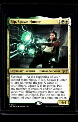 2024 MTG Magic The Gathering DSK Duskmourn #228 Rip Spawn Hunter - Image 1