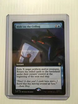 MTG Hide on the Ceiling - Regular Borderless, English Marvel's Spider-Man 0249 - Image 3