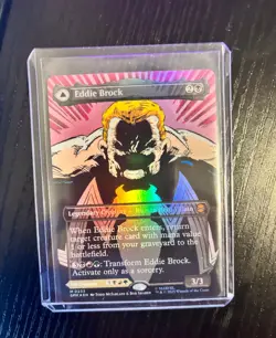 MTG Spider-man Eddie Brock/Venom Lethal Protector 0233 Foil Mint Pack Fresh!! - Image 2