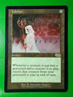 MTG Magic the Gathering - Lifeline - Urzas Saga - Image 1