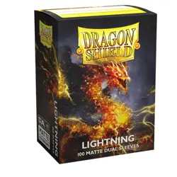 Dragon Shield Standard Size Card Sleeves  Matte Dual Lightning 100CT  MTG Card 5706569150471 - Image 2