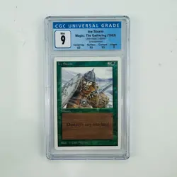 Ice Storm Unlimited (Second Edition) Uncommon 1993 MTG - Mint CGC 9 FREE SHIP! - Image 1