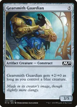 Gearsmith Guardian 237 M19 MTG Construct 2018 Colorless Alexander Common EN - Image 1