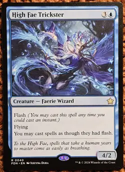 ✨High Fae Trickster✨ MTG | Foundations | NM/M | R 0040 - Image 1