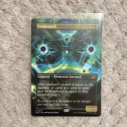 Cosmogoyf R 0313 Borderless Full Art Foil MTG Edge Of Eternities EOE EN NM/M - Image 1