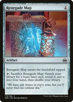 Renegade Map 173 AER MTG Artifact Common Hurwitz 2017 Colorless EN - Image 1