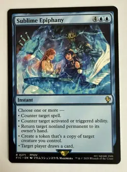 Sublime Epiphany #271 | Near Mint | Final Fantasy FIC | Magic MTG - Image 1