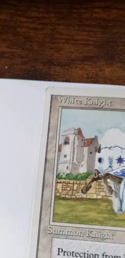 White Knight/ Black Knight Lot MTG Alternate 4th Edition Magic AMAZING CONDITION - Image 4