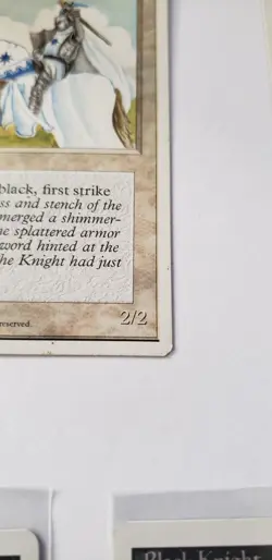 White Knight/ Black Knight Lot MTG Alternate 4th Edition Magic AMAZING CONDITION - Image 5