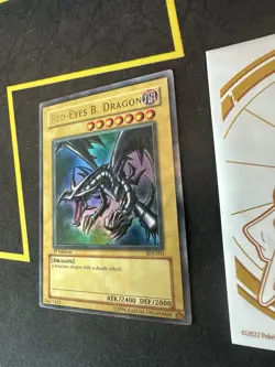 YuGiOh Red-Eyes B. Dragon SDJ-001 1st Edition Joey Ultra Rare Holo 142💎NM💎 - Image 3