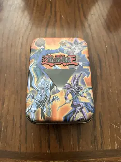 2003 Yu-Gi-Oh! Yugioh Tin Blue Eyes Dark Magician - Image 1