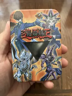 2003 Yu-Gi-Oh! Yugioh Tin Blue Eyes Dark Magician - Image 2