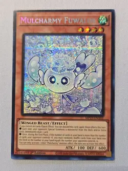 Mulcharmy Fuwalos - MP25 Prismatic Secret Rare - Yugioh NM - Image 1