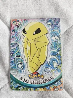 Kakuna #14 Topps TV Animation Edition Blue Label Pokemon Card - Image 1