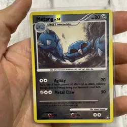 Pokemon Metang 64/146 Reverse Holo Legends Awakened Pokemon Card Uncommon TCG LP - Image 1
