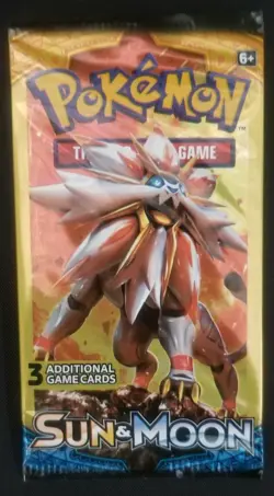 Pokemon SUN & MOON Base Set 3 Card Booster Pack - BRAND NEW - SEALED 🍒 - Image 5