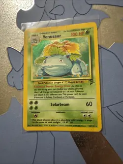Pokemon TCG Venusaur Base Set 2 Holo Unlimited Rare Card 18/130 - Image 1