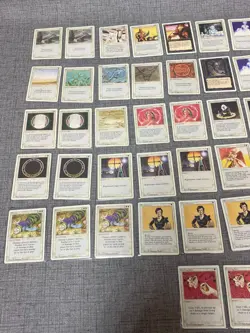 Vintage 1994 MTG Magic The Gathering Card Lot 47 Cards Some Duplicates - Image 2