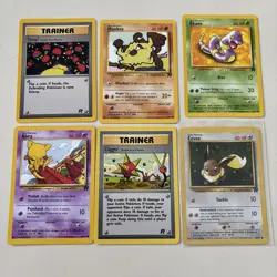 Pokemon TCG Team Rocket Card Lot Of 6 Cards. VG. Vintage Pokemon - Image 1